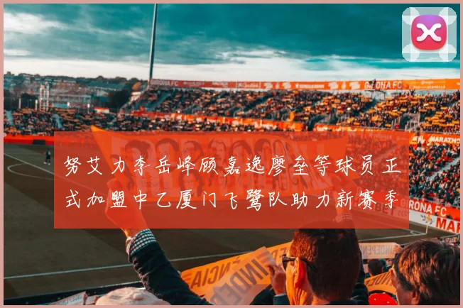努艾力李岳峰顾嘉逸廖垒等球员正式加盟中乙厦门飞鹭队助力新赛季